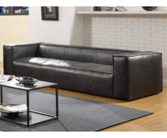 Ledersofa 4-Sitzer JACOB - Vintage Leder Look