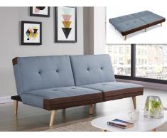 Schlafsofa Klappsofa Stoff ALEC - Blau