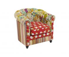 Chesterfield Sessel Patchwork Spania