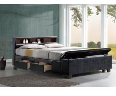 SALE - Bett mit Stauraum SAVENI - 140x190cm