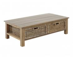 Couchtisch Mahagoniholz Feroe II - Holzfarben