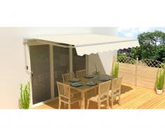 Gelenkarm Markise - 3,95 x 2,5 m - Beige - PALEAS