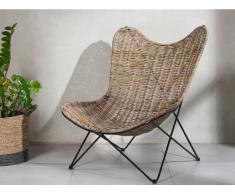 Butterfly Sessel Rattan DOUNIA