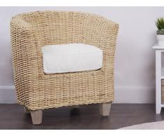 Sessel Rattan Jiliane - Beige