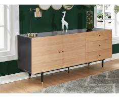 Sideboard VARUNA - 2 Türen & 3 Schubladen