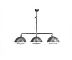 Hängeleuchte Metall DOKO - H102xB120cm - Industrie-Design