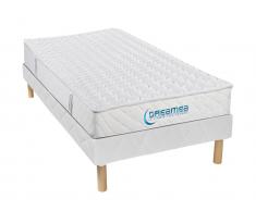 Matratzen-Bettgestell-Set ORTHOMEMORY - Memory Schaum - 90x190 cm