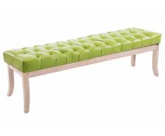 Timwood Experience Sitzbank Ramses Kunstleder antik-weiß-grün-150 cm