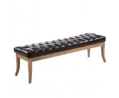 Timwood Experience Sitzbank Ramses Kunstleder antik-hell-braun-150 cm