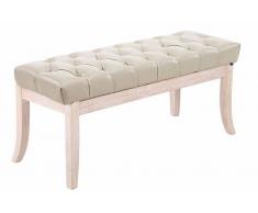 Timwood Experience Sitzbank Ramses Kunstleder antik-weiß-creme-100 cm