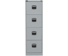 BISLEY LIGHT Hängeregisterschrank, 1bahnig, 4 Schubladen, flache Front