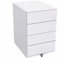BISLEY OBA Rollcontainer 80% Auszug, 4 Schubladen 15cm, 77cm tief