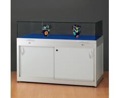 TGV Tischvitrine mit Glashaube und Unterschrank b100-150xt60xh92cm