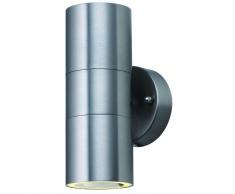 85140 LED-Aussenleuchte, rund, Zylinder-Form, 2 Led Module 3W