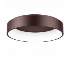 RANDO LED-Deckenleuchte, braun oder schwarz, Ø=60cm