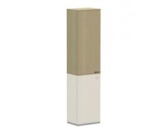 WORK 4-OH Aufsatz-Flügeltürschrank, Aktenschrank, 60cm breit