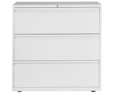 BISLEY LATERAL FILE Hängeregisterschrank mit 3 HR-Schubladen, 100cm breit