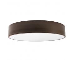 40134 LED-Deckenleuchte, 40cm, braun, Metall-Schirm, LED Modul 24W