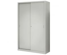 JOKER 5-OH Schiebetürenschrank aus Metall, b120xt45xh195cm