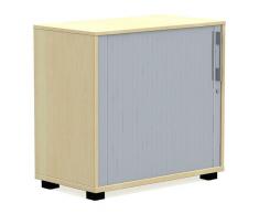 WORK 2-OH Querrollladenschrank, Aktenschrank, 80cm breit