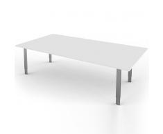 FORM 5 Schreibtisch, Konferenztisch, 200x100xh68-82cm