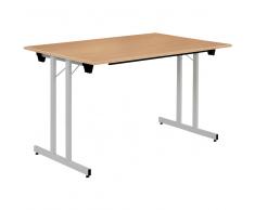 BISLEY MULTI DESKING Klapptisch, Rechteckig, Höhe 74cm, Plattenhöhe 1,9cm