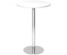 EXPRESS Stehtisch mit Tellerfuß, Gestell verchromt, Ø 80cm