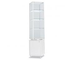 DRM Drehvitrine mit Unterschrank b41,7xt41,7xh184,6cm