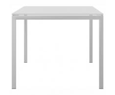 TUTTI Loungetisch mit 4-Fuß-Gestell, Tischplatte aus Holz, b55xt55xh45,5cm