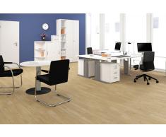 GERAMÖBEL Büromöbel Set, Doppelarbeitsplatz, 400x300cm