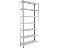 C+P Grund-Ordner- Schraubregale einseitig und beschichtet, b100xt30xh220cm