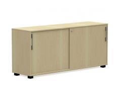 WORK 1,5-OH Schiebetürenschrank, Aktenschrank, 120cm breit