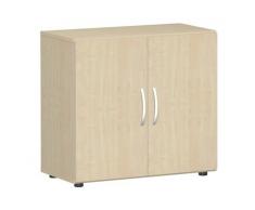 GERAMÖBEL FLEX 2-OH Flügeltürenschrank, 80cm breit