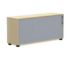 WORK 1,5-OH Querrollladenschrank, Aktenschrank, 120cm breit