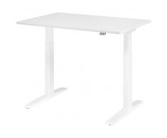 EXPRESS XMKA Sitz-Steh-Tisch, Gestellfarbe weiß, b120xt80cm