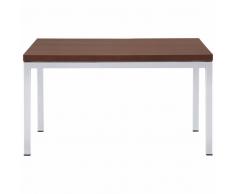 CONCERTO Loungetisch mit 4-Fuß-Gestell, Tischplatte aus Holz, b80xt80xh39cm