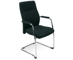 NERO LUX CF Freischwinger mit Armlehnen
