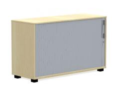 WORK 1,5-OH Querrollladenschrank, Aktenschrank, 100cm breit