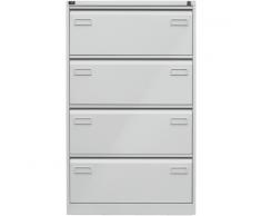 BISLEY LIGHT Hängeregisterschrank, 2bahnig, 4 Schubladen