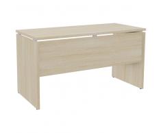 TREND PUR Schreibtisch mit Wangengestell, rechteckig, 140x60cm