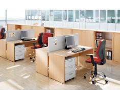 EXPERT Büromöbel Set, Doppelarbeitsplatz, 320x260cm