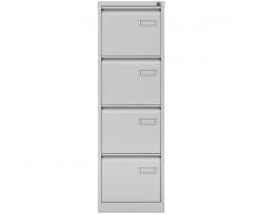 BISLEY LIGHT Hängeregisterschrank, 1bahnig, 4 Schubladen