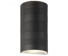 85408 LED-Aussenleuchte, schwarz, Aluguss, Glas