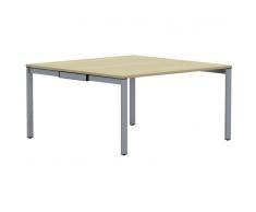 WORK Konferenztisch, rechteckig, 140cm tief
