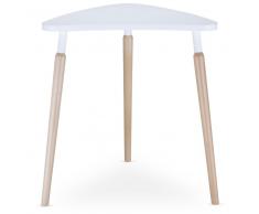 TAUKO modularer Loungetisch, Kaffeetisch mit 3-Fuß-Holzgestell, b68xt56,5cm