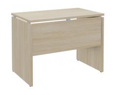 TREND PUR Schreibtisch mit Wangengestell, rechteckig, 100x60cm