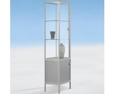 NICE Brandschutzvitrine mit Flügeltür und Unterschrank, b40xt40xh195cm