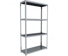 C+P Weitspann-Steckregal mit Stahlpaneelböden, t60cmxh297cmxb170cm