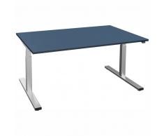LEVEL 2.0 höhenverstellbarer Schreibtisch, Laminat Beschichtung, rechteckig, 100cm tief