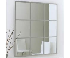 OPLA Garderobenspiegel mit strukturierten 9 Segmenten, b150xt9,2xh150cm